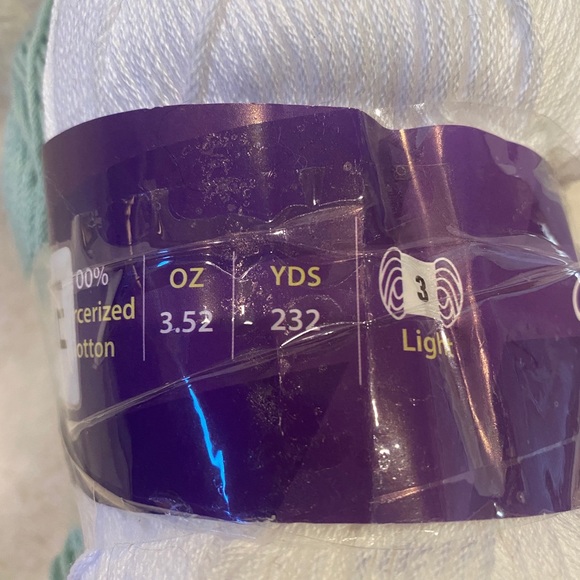 Bundle of 3 Lighweight Yarn Skeins from Annie's Hook & Needle Kit Club NWT - Picture 5 of 5